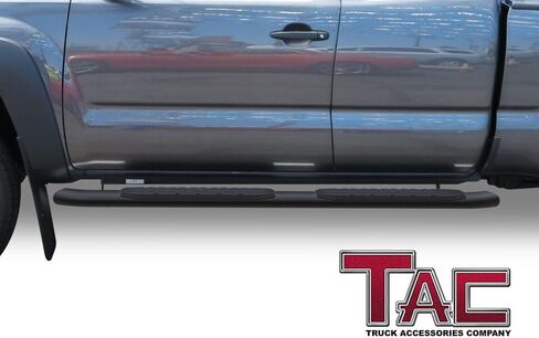 TAC Side Steps Running Boards Compatible with 2005-2023 Toyota Tacoma Access Cab Truck Pickup 4.25" Texture Black Side Bars Nerf Bars Off Road Accessories (2pcs) in Saudi Arabia