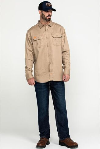 Cody James Men's Fr Millikin Dark Slim Bootcut Work Jeans - Dind in Saudi Arabia