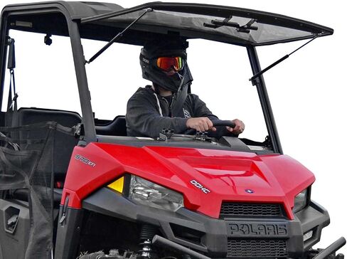 Super ATV Polaris Ranger Mid-Size Scratch Resistant Flip Windshield in Saudi Arabia