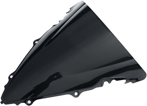 XMT-MOTO Windshield Windscreen Double Bubble Fit for Yamaha YZF R6 600 2003-2005 YZF R6S 2006-2009 Black in Saudi Arabia