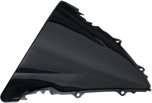 XMT-MOTO Windshield Windscreen Double Bubble Fit for Yamaha YZF R6 600 2003-2005 YZF R6S 2006-2009 Black in Saudi Arabia