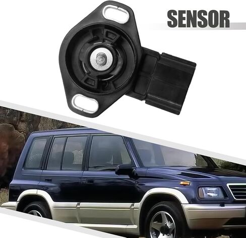 MDEOOSKY 1342058B00 مستشعر موضع الخانق، بديل لسوزوكي Sidekick 1992-1995 X-90 1996-1998 Geo Tracker 1.6L 1994-1996، يستبدل 96068619 13420-58B00 in Saudi Arabia