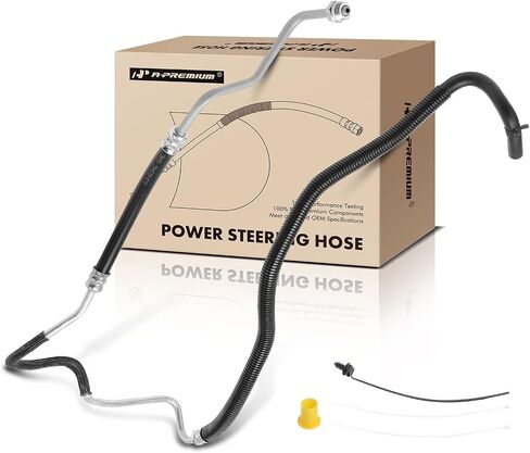 A-Premium Power Steering Hose Pressure Hose Line Assembly Compatible with Ford F-450 Super Duty 2006, F-550 Super Duty 2005, Gear To Cooler, Replace# 6C3Z3A713C in Saudi Arabia