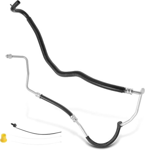 A-Premium Power Steering Hose Pressure Hose Line Assembly Compatible with Ford F-450 Super Duty 2006, F-550 Super Duty 2005, Gear To Cooler, Replace# 6C3Z3A713C in Saudi Arabia