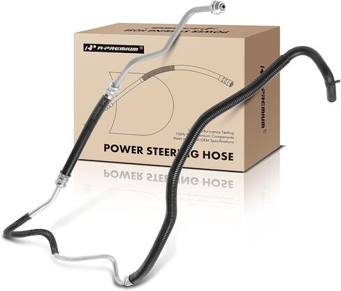 A-Premium Power Steering Hose Pressure Hose Line Assembly Compatible with Ford F-450 Super Duty 2006, F-550 Super Duty 2005, Gear To Cooler, Replace# 6C3Z3A713C in Saudi Arabia