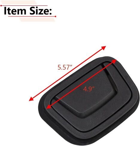 مقبض غطاء تخزين البضائع الخلفي RLB-HILON متوافق مع Chevy Tahoe Suburban وGMC Yukon XL 2015 2016 2017 2018 2019 2020 Year، لـ 84944667 in Saudi Arabia