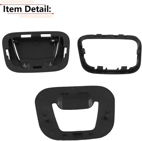 مقبض غطاء تخزين البضائع الخلفي RLB-HILON متوافق مع Chevy Tahoe Suburban وGMC Yukon XL 2015 2016 2017 2018 2019 2020 Year، لـ 84944667 in Saudi Arabia