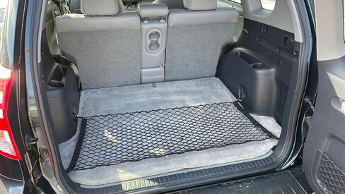 Rear Trunk Organizer Cargo Net for Toyota RAV4 2006-2018 - Floor Style Cargo Net for SUV - Premium Mesh Elastic Car Trunk Organizer Vehicle Carrier Storage-Compatible with Toyota RAV4 in Saudi Arabia