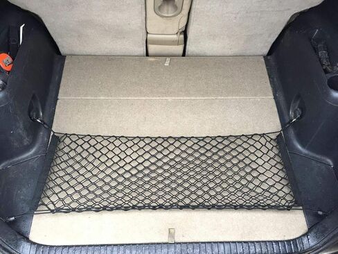 Rear Trunk Organizer Cargo Net for Toyota RAV4 2006-2018 - Floor Style Cargo Net for SUV - Premium Mesh Elastic Car Trunk Organizer Vehicle Carrier Storage-Compatible with Toyota RAV4 in Saudi Arabia