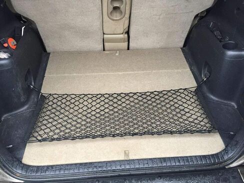 Rear Trunk Organizer Cargo Net for Toyota RAV4 2006-2018 - Floor Style Cargo Net for SUV - Premium Mesh Elastic Car Trunk Organizer Vehicle Carrier Storage-Compatible with Toyota RAV4 in Saudi Arabia