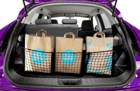 Rear Trunk Organizer Cargo Net for Subaru Outback 2000-2025 – 3 Pockets Envelope Style Cargo Net for Wagon – Premium Mesh Elastic Car Trunk Organizer–Compatible with Outback in Saudi Arabia