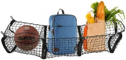 Rear Trunk Organizer Cargo Net for Subaru Outback 2000-2025 – 3 Pockets Envelope Style Cargo Net for Wagon – Premium Mesh Elastic Car Trunk Organizer–Compatible with Outback in Saudi Arabia