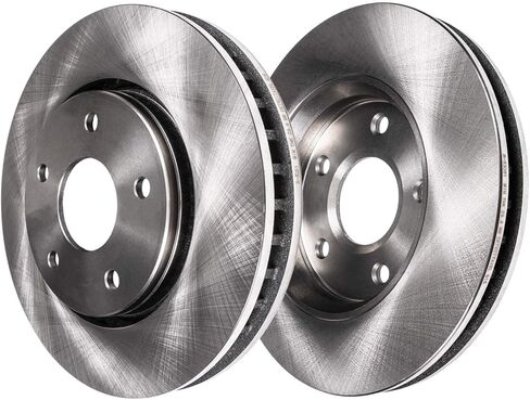 Detroit Axle - Front Brake Kit for 2011-2016 Subaru Impreza 2013-2015 BRZ, Disc Brake Rotors Ceramic Brake Pads w/Hardware 2011 2012 2013 2014 2015 Replacement : 10.91 inch Front Rotor in Saudi Arabia