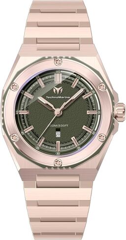 TechnoMarine Coral Coral Legacy Women's Watch - 36mm, Rose Gold (TM-416086) in Saudi Arabia