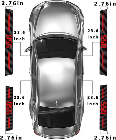 Door Sill Protectors for RAM 3500 & Silverado 3500 HD, Carbon Fiber Leather Front/Rear Door Sill Sticker for Dodge RAM 3500 & Chevy Silverado 3500 HD Accessores 2012-2024 2025(White) in Kuwait
