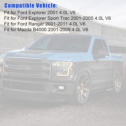 مجموعة مبيت ترموستات الألومنيوم المطورة تناسب Ford Explorer 2001-2005، وRanger 2001-2011، وMazda B4000 2001-2008، وMercury Mountaineer 2001، واستبدال SK121093 4L5E8A586AB in Saudi Arabia