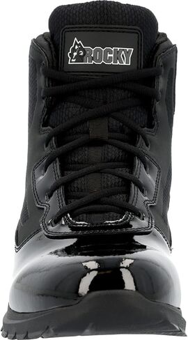 ROCKY Cadet 6" Black Side Zip Public Service Boot in Saudi Arabia