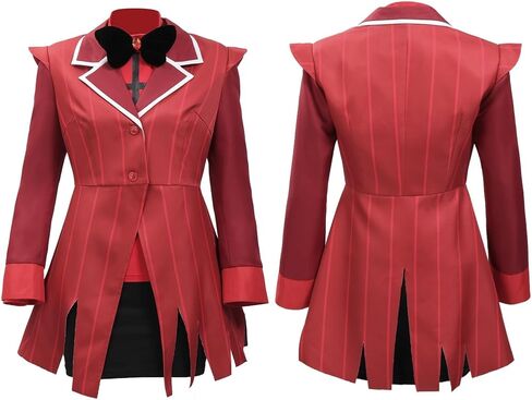 زي Alastor التنكري للسيدات من C-ZOFEK مجموعة كاملة من الملابس لحفلات عيد الميلاد/الهالوين in Kuwait