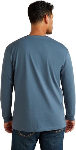 Ariat Men's Rebar Cotton Strong Standard Logo Pocket T-Shirt in Saudi Arabia