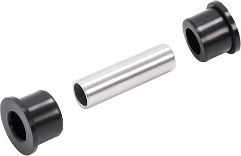 HECASA A Arm Bushing Kit Compatible with 2009, 2011-2014 Honda TRX450ER/ 400X 1999-2008 Sportrax 400/450 Full Set Control Arm Kit ATV Silvery Black in Saudi Arabia