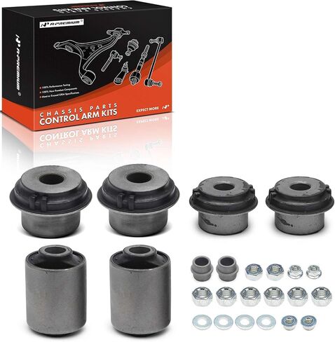 A-Premium 2 × طقم جلبة ذراع التحكم السفلي الأمامي، متوافق مع Mercedes-Benz C280 1998-2000، SLK230 1998-2004، SLK32 AMG 2002-2004، SLK320 2001-2002 in Kuwait