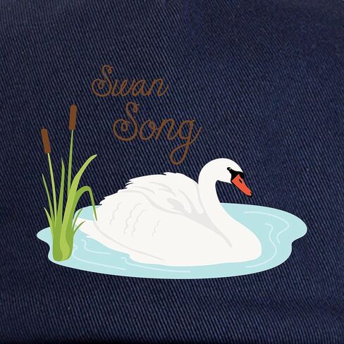 CafePress Swan Song Adjustable Baseball Cap in Saudi Arabia