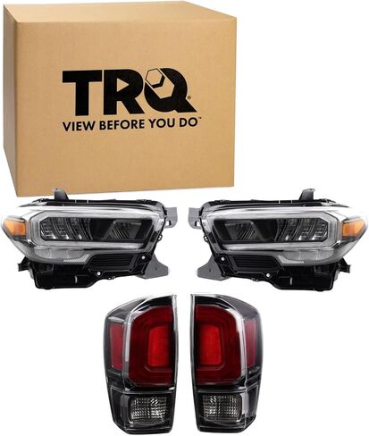 TRQ Lighting Kit TO2502291 TO2503291 TO2800205 TO2801205 Compatible with 2020-2023 Toyota Tacoma in Saudi Arabia