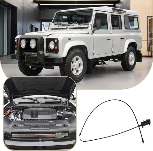 قطعة واحدة من ملحقات استبدال كابل غطاء محرك السيارة الأيمن OE FSE000091 متوافقة مع Land Rover 2004-2009 إجمالي طول الكابل حوالي 143 سم in Saudi Arabia