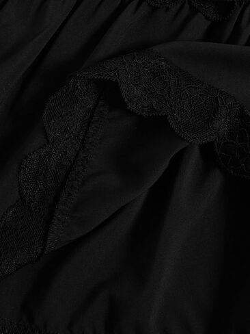 تنورة Verdusa النسائية من راعية البقر الغربية بوهو من الدانتيل والكشكشة والريفية غير المتماثلة والدانتيل ذات الطبقات in Kuwait