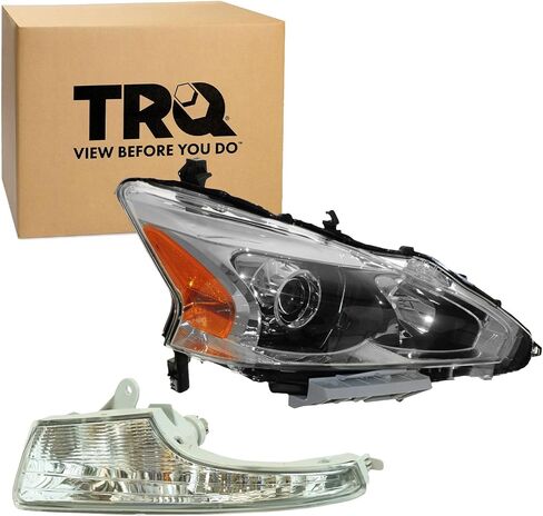 TRQ Lighting Kit Passenger Side NI2503208 NI2531118 Compatible with 2013-2015 Nissan Altima in Saudi Arabia