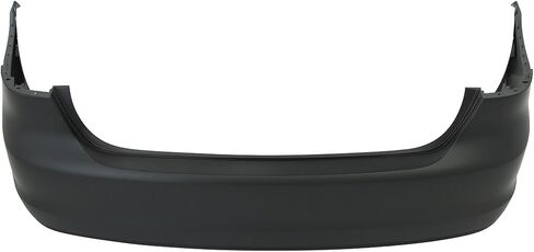 FitParts متوافق مع غطاء المصد الخلفي Volkswagen Jetta 2011 2012 2013 2014 S SE SEL TDI Sedan 11 12 13 14. جديد، مُجهز وجاهز للطلاء. بدون مستشعر مساعد ركن السيارة وفتحات خطاف السحب. in Saudi Arabia
