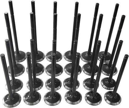 24Pcs Intake Exhaust Valves Compatible with Jaguar Land Rover 3.0L V6 2013-2018,For LR054852, LR041678 in Saudi Arabia