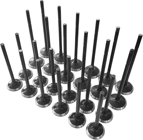 24Pcs Intake Exhaust Valves Compatible with Jaguar Land Rover 3.0L V6 2013-2018,For LR054852, LR041678 in Saudi Arabia