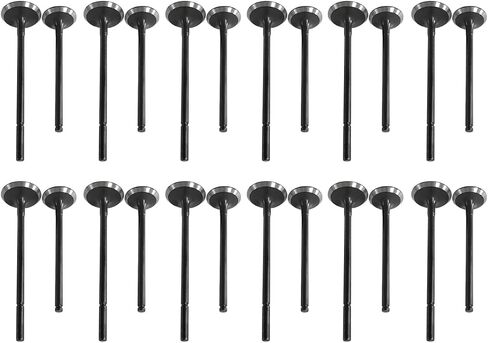 24Pcs Intake Exhaust Valves Compatible with Jaguar Land Rover 3.0L V6 2013-2018,For LR054852, LR041678 in Saudi Arabia