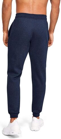 بنطال UA Hustle Fleece Joggers للرجال من Under Armour مقاس XXXX-Large باللون الأسود in Kuwait