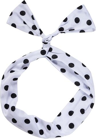 HOVEOX 1950s Costume Accessories for Women 50s Accessories for Women Scarf Glasses Headband Gloves for 50s Party in Kuwait