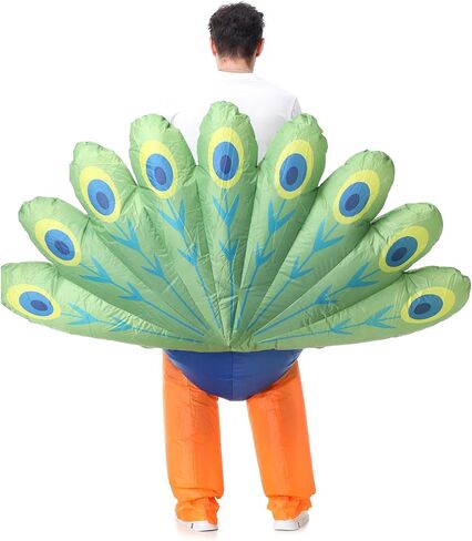 CHOIEO Halloween Inflatable Costume for Adult, Funny Blow Up Animal Costume, Ride-On or Full Body Suit in Saudi Arabia