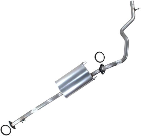 Northeastern Exhaust | Stainless Steel Direct Fit Muffler, TailPipe Exhaust System Kit Compatible for Toyota 4Runner 1996-1998 3.4L | Free Gaskets Included | Federal Emissions in Saudi Arabia