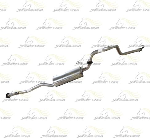 Northeastern Exhaust | Stainless Steel Direct Fit Muffler, TailPipe Exhaust System Kit Compatible for Toyota 4Runner 1996-1998 3.4L | Free Gaskets Included | Federal Emissions in Saudi Arabia