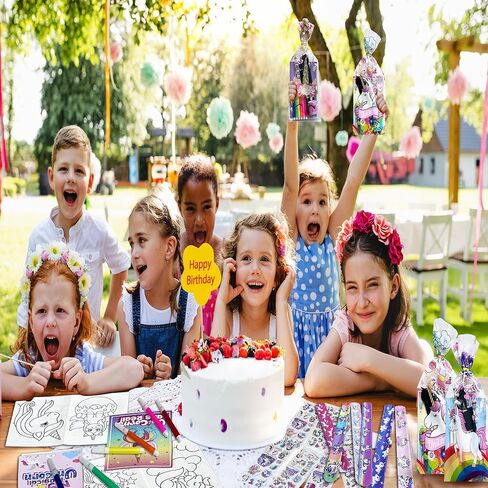 هدايا حفلات الديناصورات لـ 12 طفلاً، لوازم حفلات أعياد الميلاد، حقائب هدايا للأولاد والبنات مع كتب تلوين الديناصورات، أقلام ملونة، أساور صفعة، ملصقات ثلاثية الأبعاد للأطفال 3-5 4-8 8-12 in Kuwait