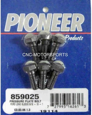 Part Synergy Replacement for Clutch Pressure Plate Bolts Fits Ford Custom 1964-1974 - Sold Individually in Saudi Arabia