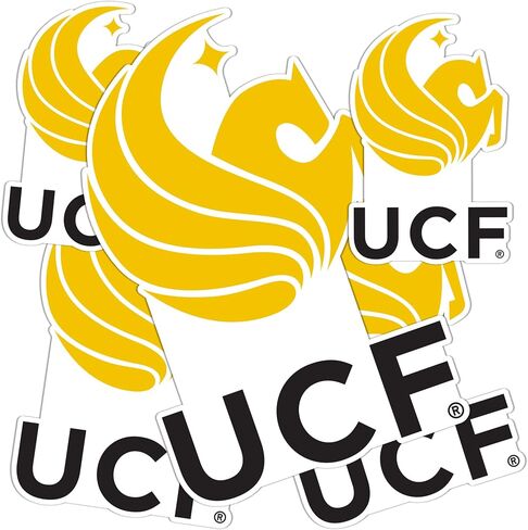 Desert Cactus University of Central Florida Knights UCF Stickers Vinyl Decals Laptop Water Bottle Car Scrapbook T3 (Type 3-1) in Saudi Arabia