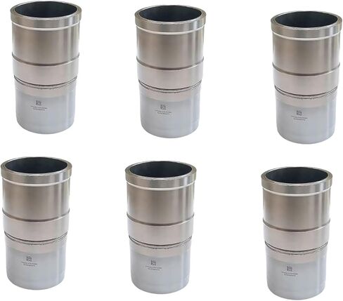 6 قطعة اسطوانة بطانة 3948095 3800328 استبدال ل الكمون 6CT ISC QSC8.3 أجزاء محرك الديزل in Saudi Arabia