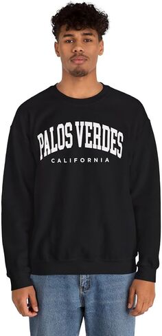 سويت شيرت Palos Verdes California للبالغين من الجنسين بياقة دائرية in Saudi Arabia