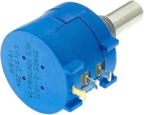 10 قطعة 3590S-2-103L 3590S 10K أوم الدقة متعدد الجهد 10 حلقة قابل للتعديل المقاوم + يتحول العد الطلب مقبض دوار (200 أوم) in Saudi Arabia