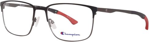 Champion Chasex C01 Titanium Eyeglasses Men's Matte Black/Gunmetal Full Rim 59mm in Saudi Arabia