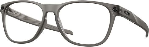 مجموعة نظارات أوكلي OX8177: OX 8177 OJECTOR RX 817702 Ojector Rx Satin Gray Smoke ومجموعة ملحقات مقود أسود كبير in Saudi Arabia