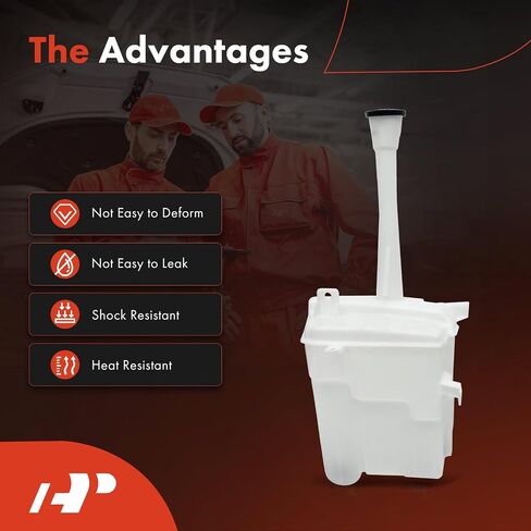 A-Premium Windshield Washer Reservoir Compatible with Select Toyota Models - Matrix 2009 2010 2011 2012 2013, with (Washer Pump/Cap/Hose) - Replace# 8531502300 in Saudi Arabia