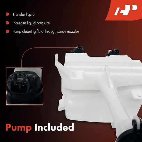 A-Premium Windshield Washer Reservoir Compatible with Select Toyota Models - Matrix 2009 2010 2011 2012 2013, with (Washer Pump/Cap/Hose) - Replace# 8531502300 in Saudi Arabia