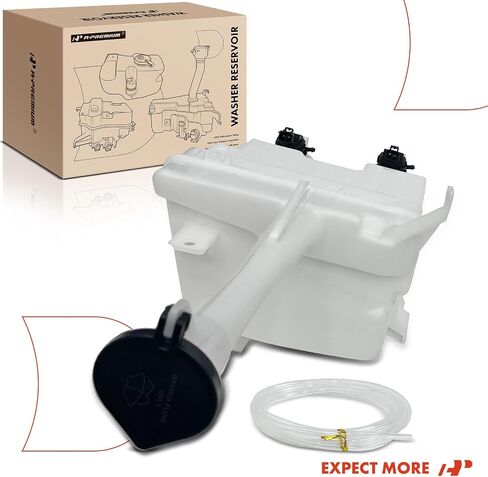 A-Premium Windshield Washer Reservoir Compatible with Select Toyota Models - Matrix 2009 2010 2011 2012 2013, with (Washer Pump/Cap/Hose) - Replace# 8531502300 in Saudi Arabia